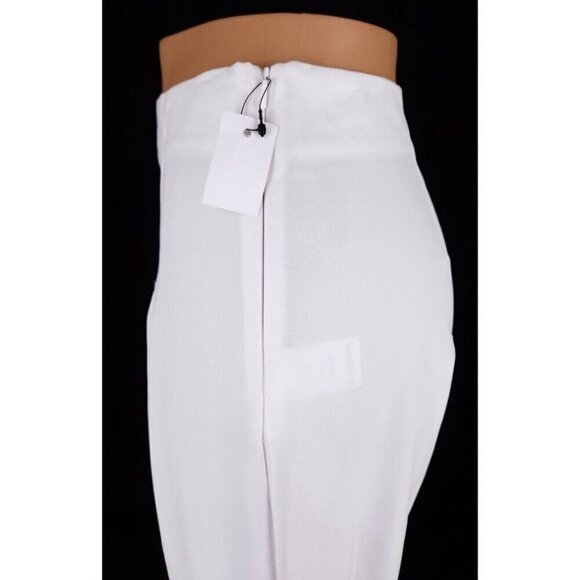 Molly Goddard Casual Cotton Pants Size UK 10 US S Womens White NWT - Picture 5 of 13